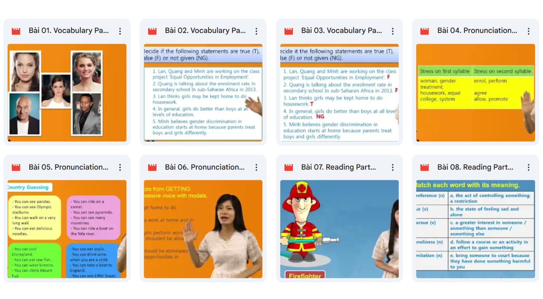 Khóa học giúp bạn nắm từ vựng, ngữ pháp và bài đọc nghe lớp 10 một cách dễ hiểu