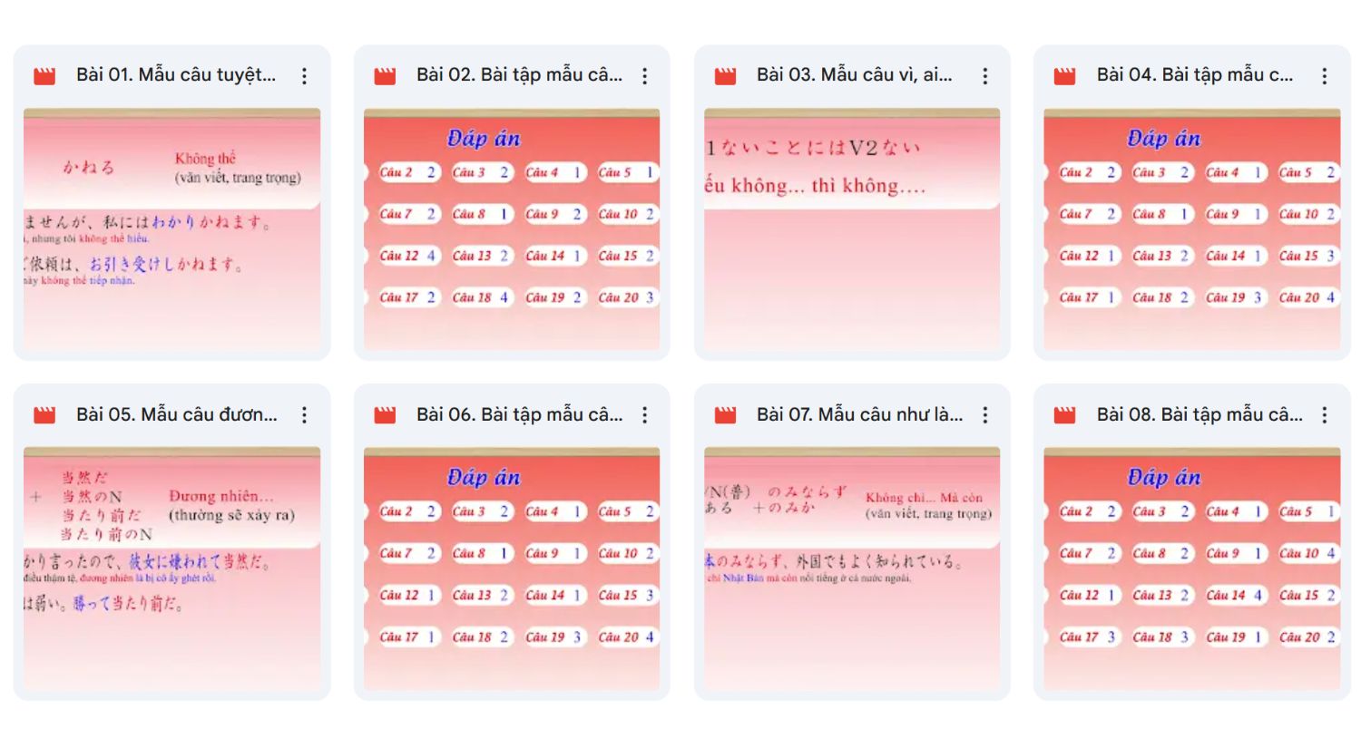 Khóa học giúp bạn mở rộng ngữ pháp N2 phần 2 qua mẫu câu chuyên sâu và ví dụ rõ ràng